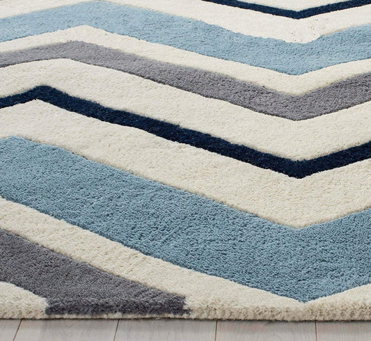 Zebra Hand Tufted Carpet & Rug