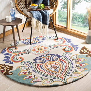 Fluffino Round Hand Tufted Carpet & Rug