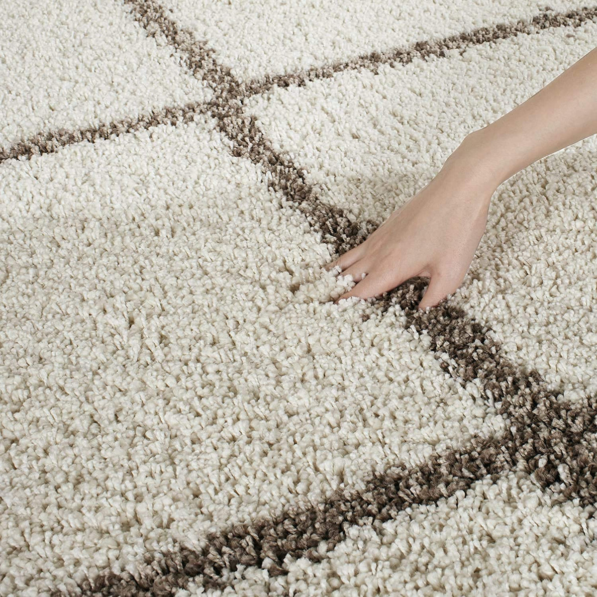 Drapes Round Shaggy Carpet & Rug