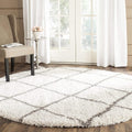Drapes Round Shaggy Carpet & Rug