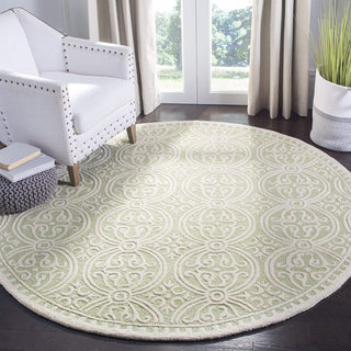 Plushvio Round Hand Tufted Carpet & Rug