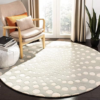 Velvezza Round Hand Tufted Carpet & Rug