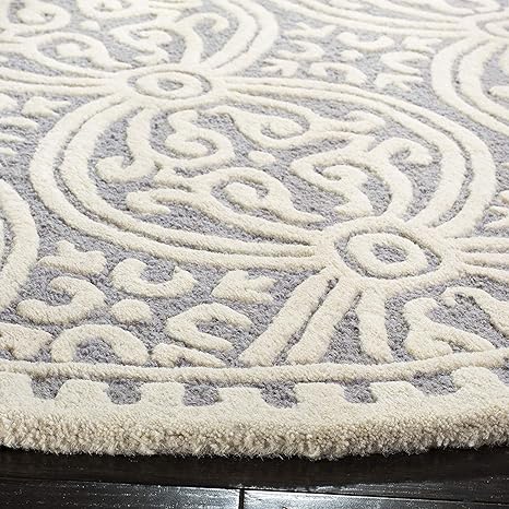 Orbitra Round Hand Tufted Carpet & Rug