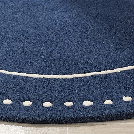 Orbitzine Round Hand Tufted Carpet & Rug
