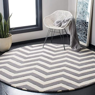 Circlora Round Hand Tufted Carpet & Rug