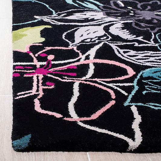 Lilium Floral Hand Tufted Carpet & Rug