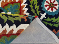 Dark Color Mix Hand Tufted Carpet