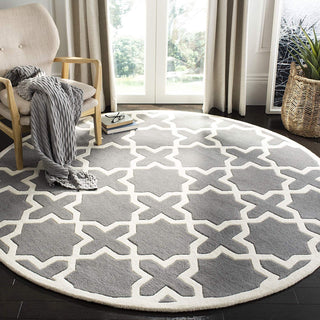 Halozone Round Hand Tufted Carpet & Rug