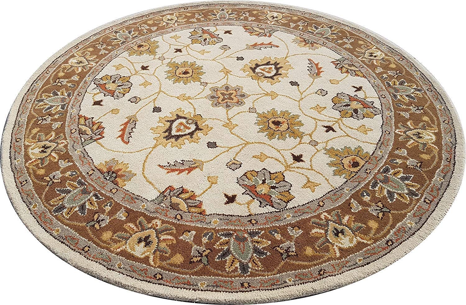 Cozyra Round Hand Tufted Carpet & Rug
