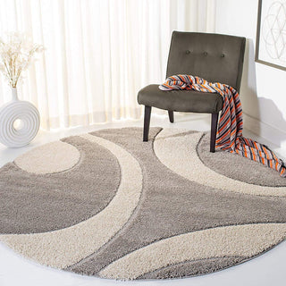 Harmony Round Shaggy Carpet & Rug