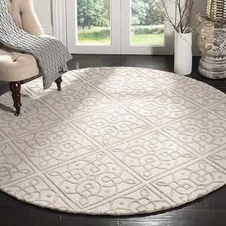 Cozyrova Round Hand Tufted Carpet & Rug