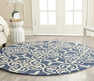 Clouduxe Round Hand Tufted Carpet & Rug