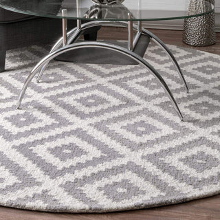 Luxofur Round Hand Tufted Carpet & Rug