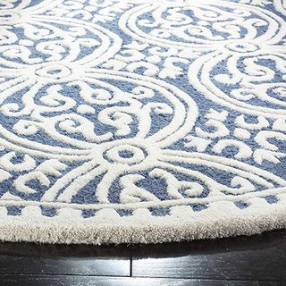 Snugglez Round Hand Tufted Carpet & Rug