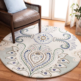 Halonique Round Hand Tufted Carpet & Rug