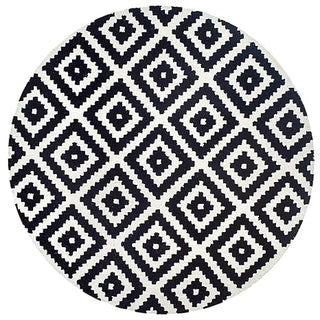 Halozeno Round Hand Tufted Carpet & Rug