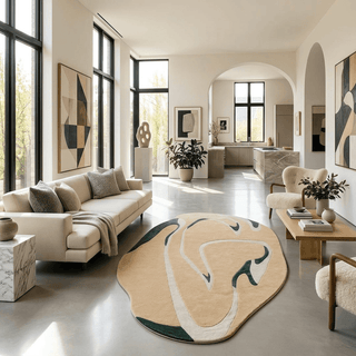 Nexivo Irregular hand tufted carpet & Rug