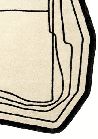 Contemporary Irregular Hand Tufted Carpet