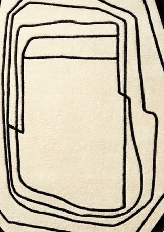 Contemporary Irregular Hand Tufted Carpet