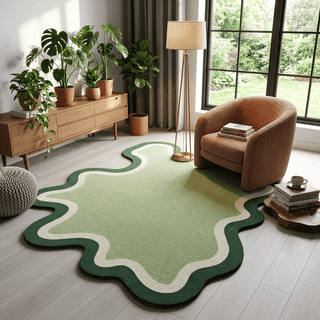 Charmkaster Irregular Hand Tufted Carpet