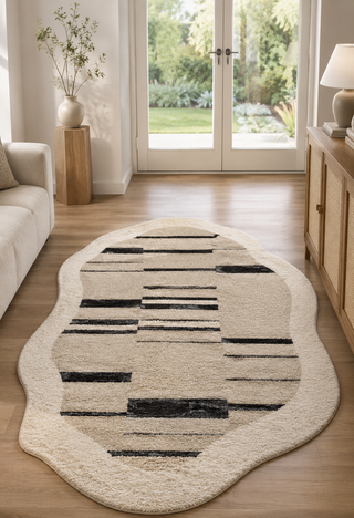 Fryrta Irregular Hand-Tufted Carpet