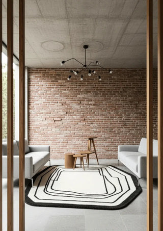 Contemporary Irregular Hand Tufted Carpet