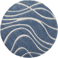 Urban Round Shaggy Carpet & Rug