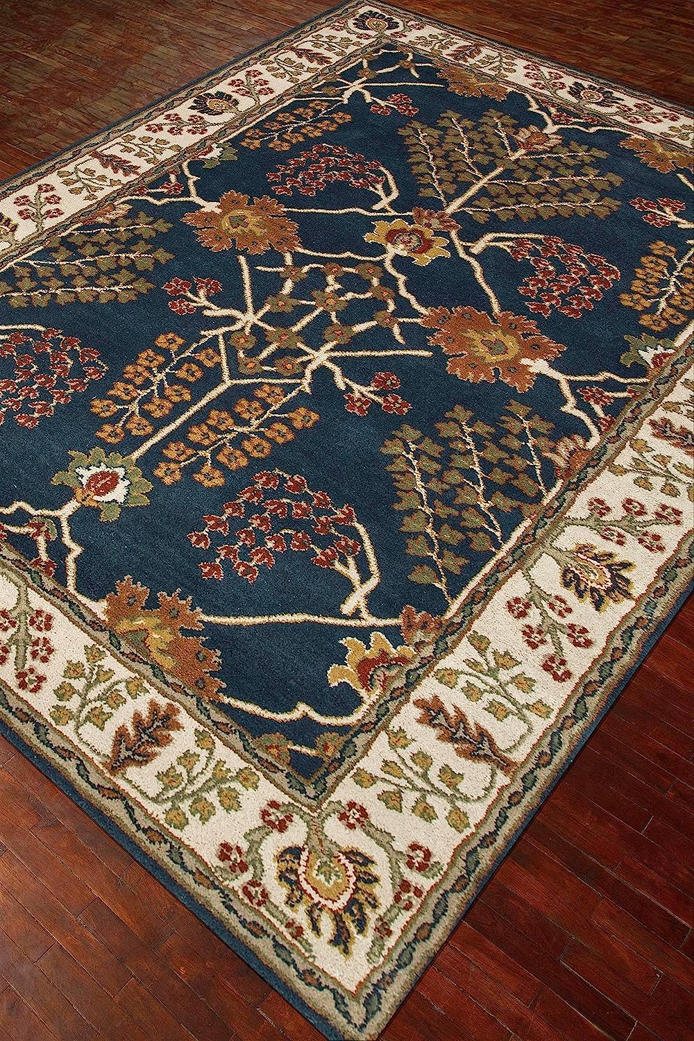 Indigo Traditional Hand Tufted Carpet & Rug