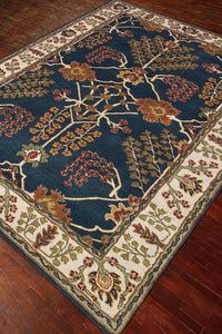 Indigo Traditional Hand Tufted Carpet & Rug