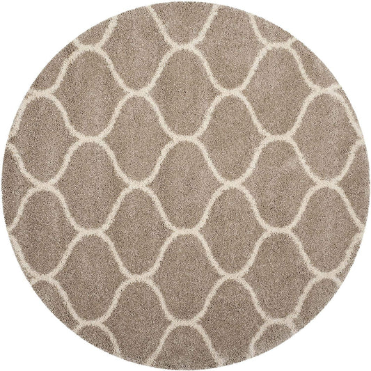 Shrit Round Shaggy Carpet & Rug