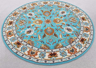 Softano Round Hand Tufted Carpet & Rug