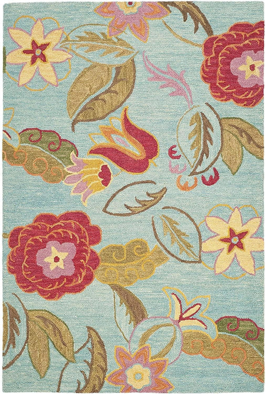 Loriella Floral Hand Tufted Carpet & Rug