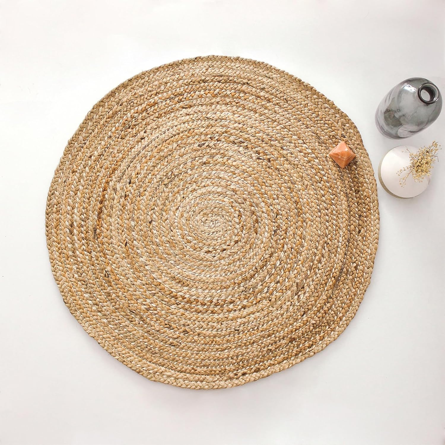 Sutra Round Jute Carpet & Rugs