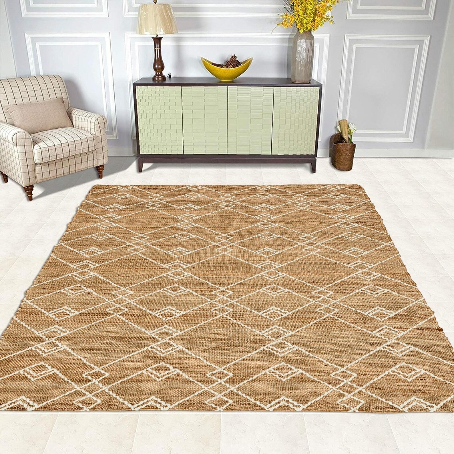 Tanishka Jute Carpet & Rugs