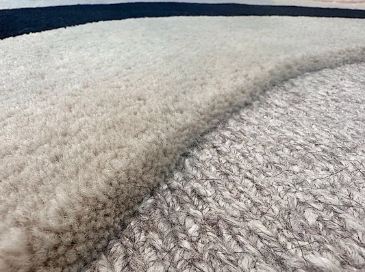 Zyven Irregular Hand Tufted Carpet & Rug