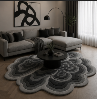 Iveron Irregular Hand Tufted Carpet