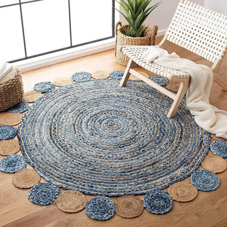 Orlina Round Jute Carpet & Rugs