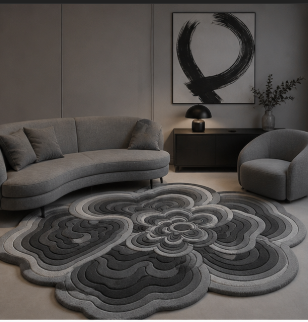 Iveron Irregular Hand Tufted Carpet