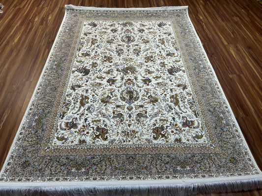 Shapur Iranian Carpet & Rug 5x7