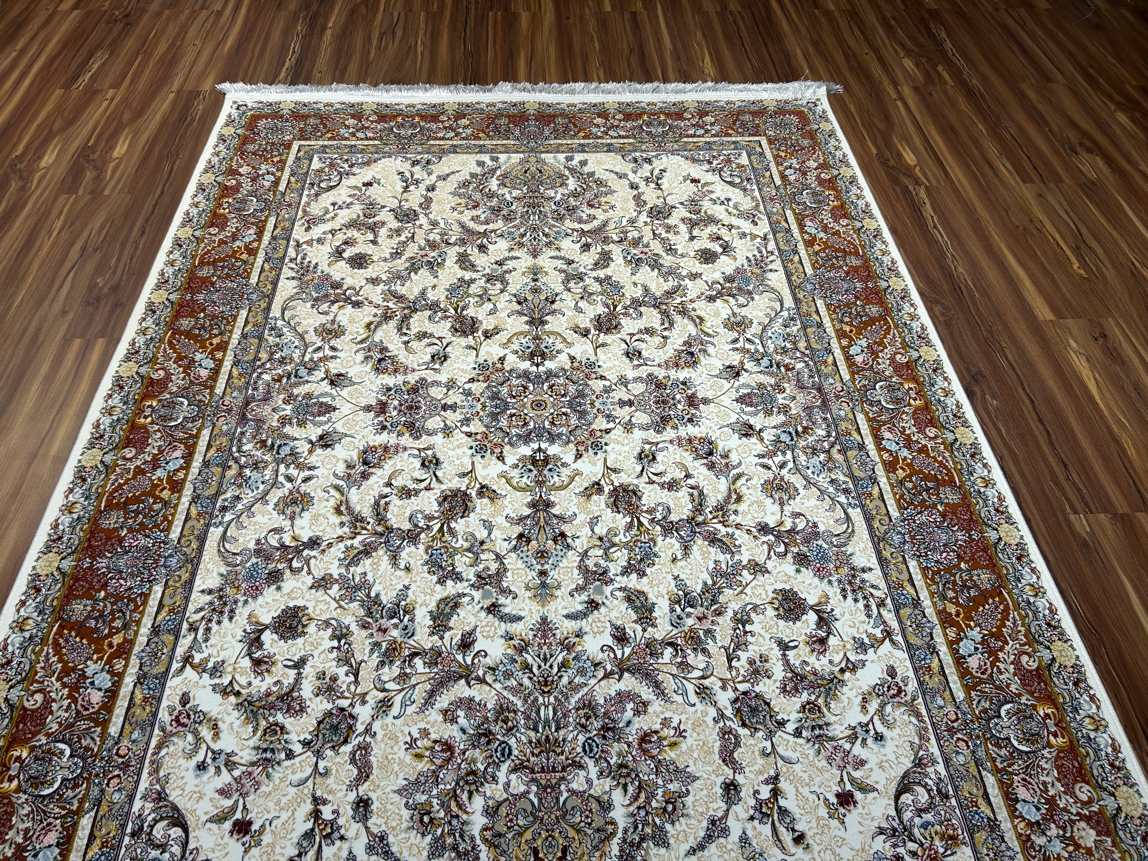 Zhaleh Iranian Carpet & Rug 5x7