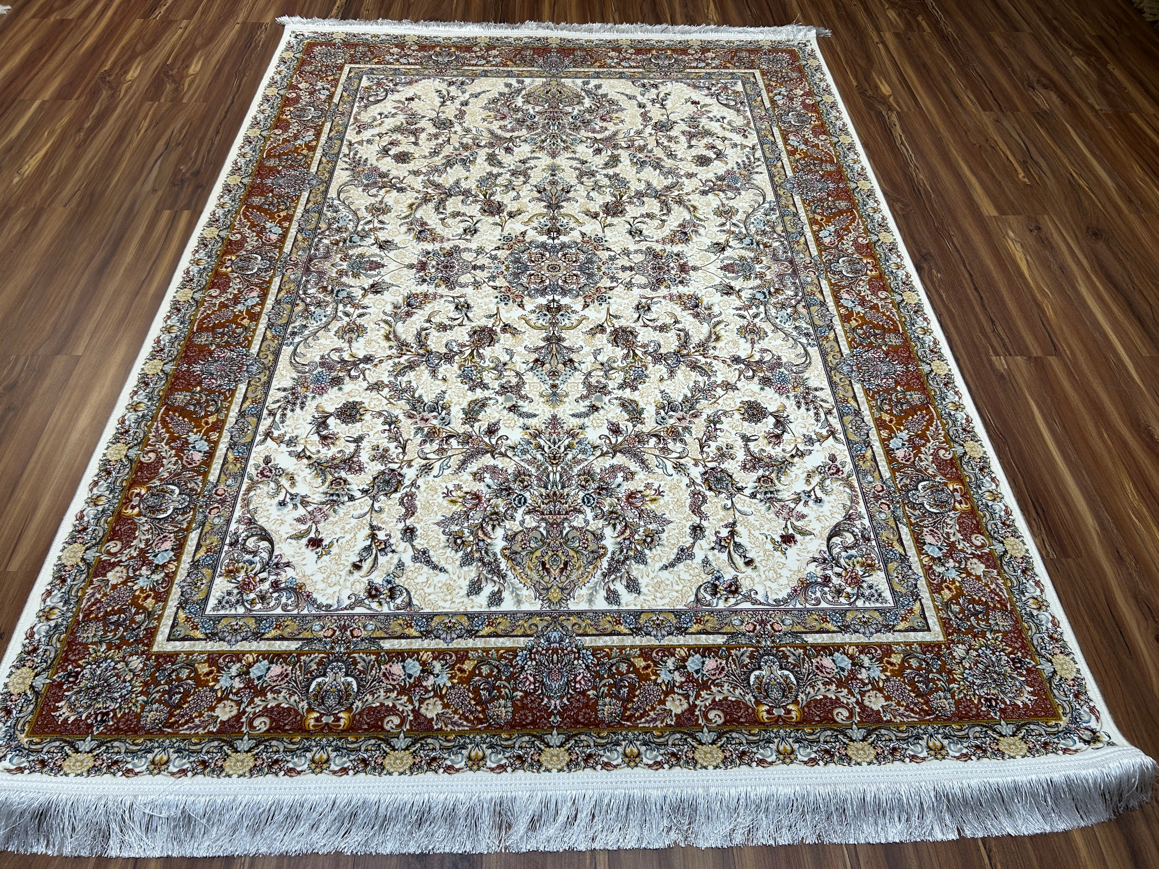 Zhaleh Iranian Carpet & Rug 5x7
