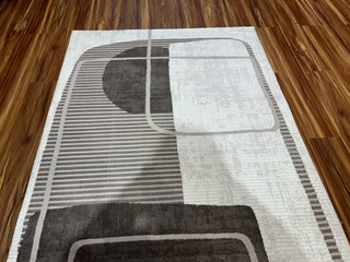 Dusk Linen Modern Carpet & Rug 4x6