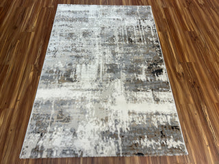 Velvet Grid Modern Carpet & Rug 4x6