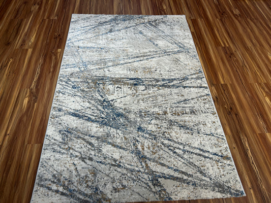 Neutral Nova Modern Carpet & Rug 4x6