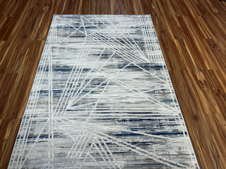 Graphite Grace Modern Carpet & Rug 4x6