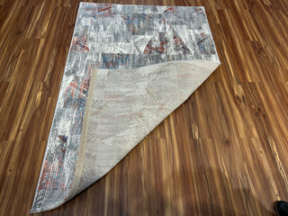 Chrome Petal Modern Carpet & Rug 4x6