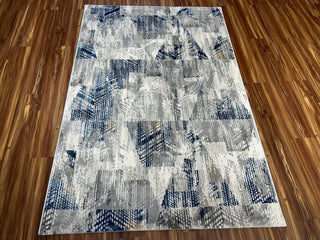 Iron Mist Modern Carpet & Rug 4x6