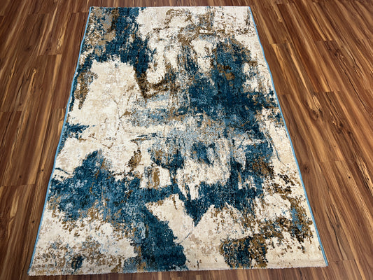 Amber Crest Modern Carpet & Rug 4x6