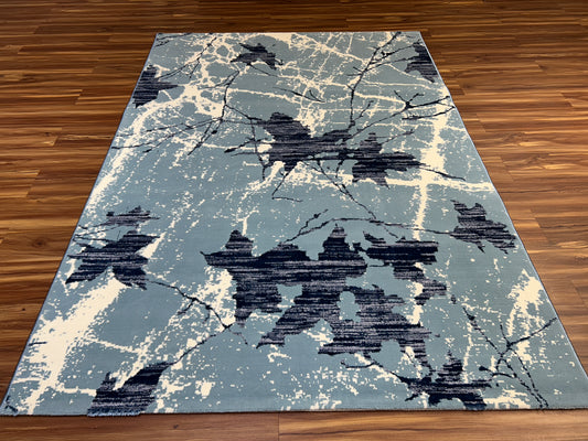 Pewter Modern Carpet & Rug 6x9