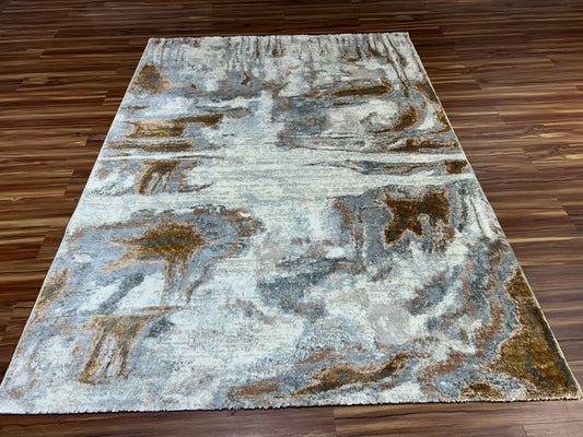 Nimbus Grey Modern Carpet & Rug 6x9